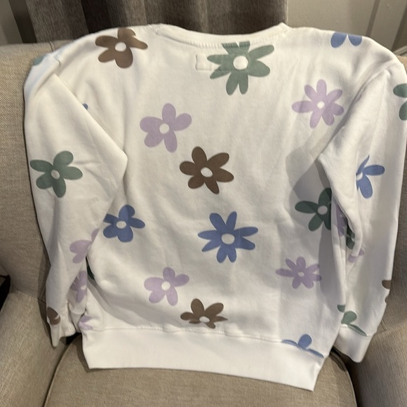 Abercrombie - Flowered Sweatshirt (Girls 13/14) - Picture 3 of 5